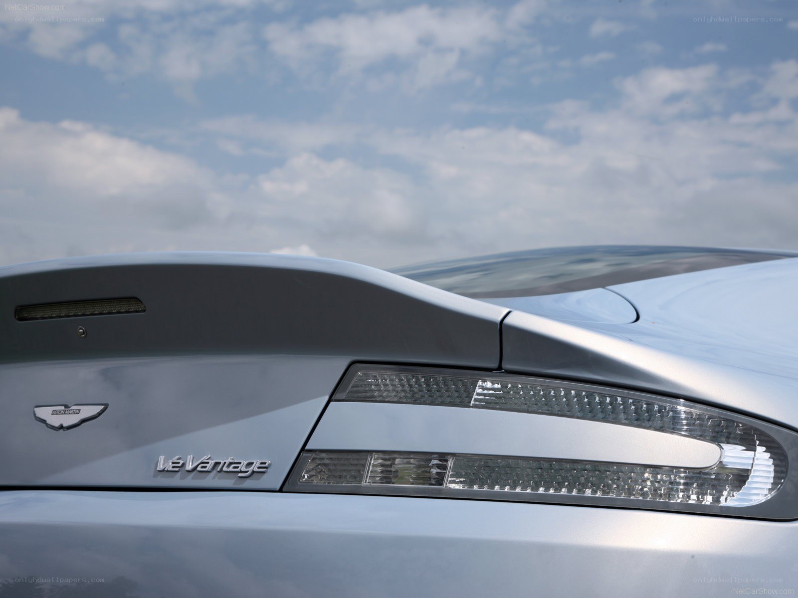 Aston Martin V8 Vantage rear view