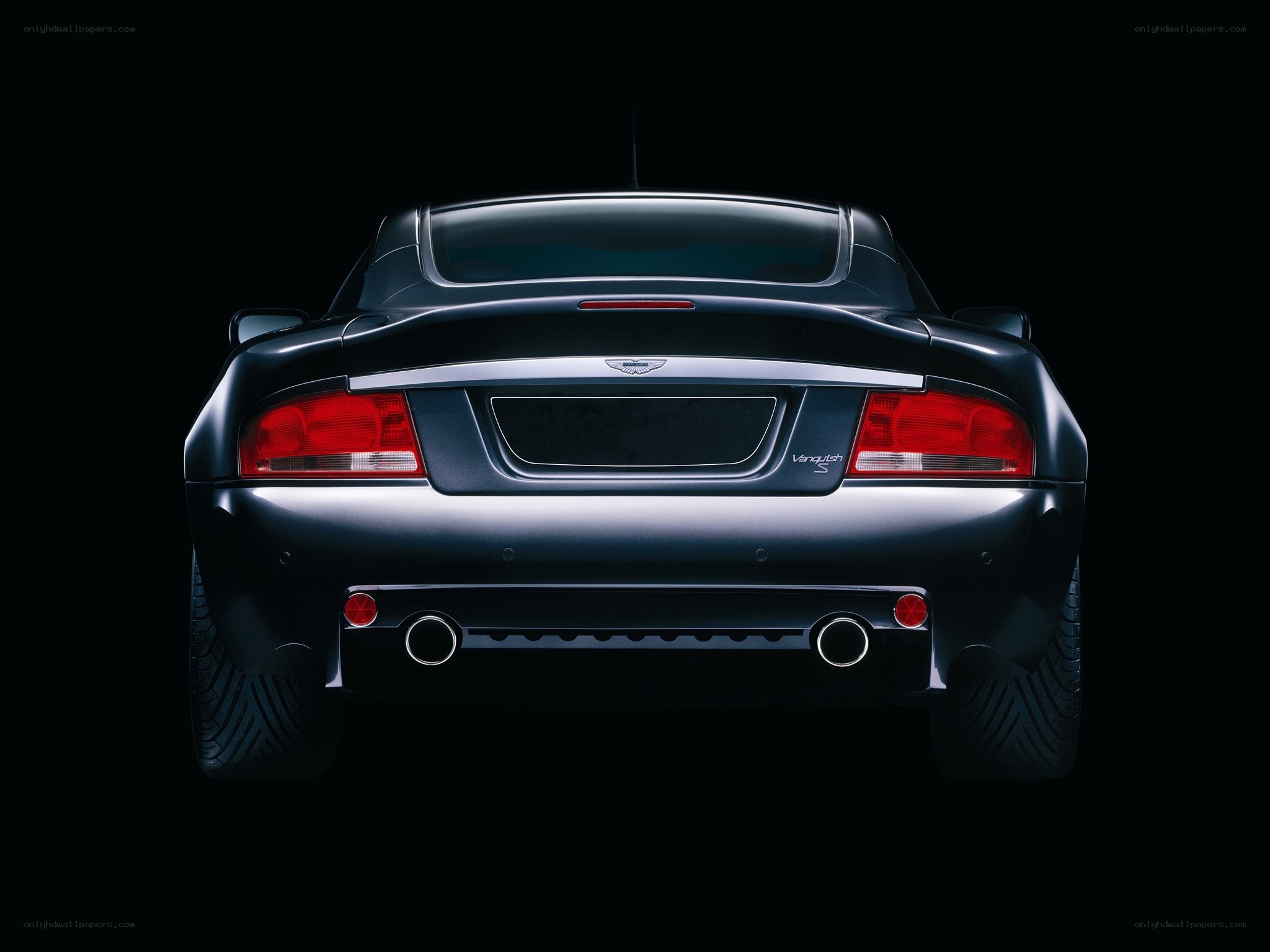 Aston Martin V8 Vantage S rear view