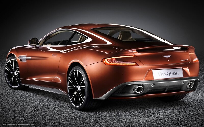 Aston Martin Vanquish rear view