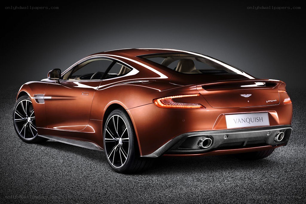 Aston Martin Vanquish rear view