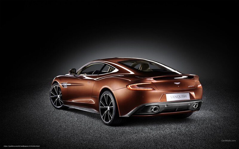Aston Martin Vanquish rear view