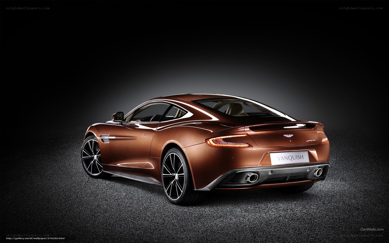 Aston Martin Vanquish rear view