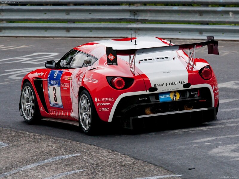 Aston Martin Vantage GT3 race car