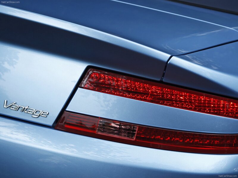Aston Martin Vantage rear detail