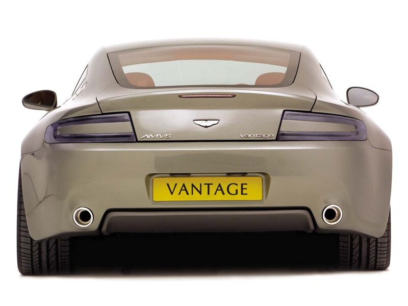 Aston Martin Vantage rear view