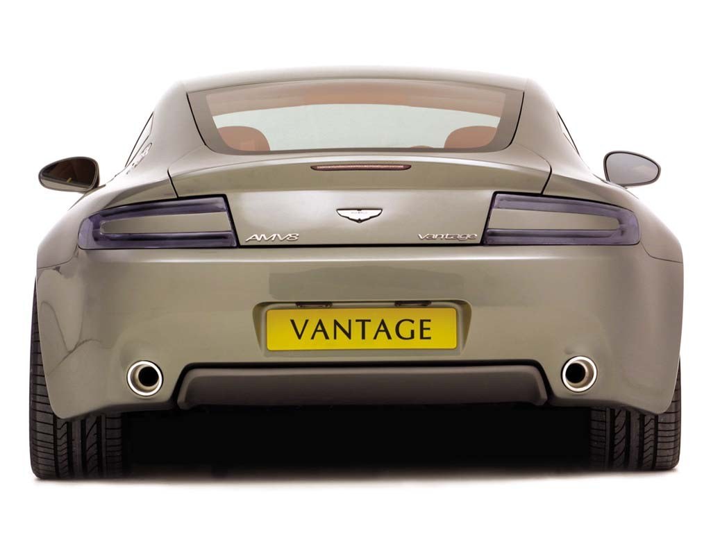 Aston Martin Vantage rear view