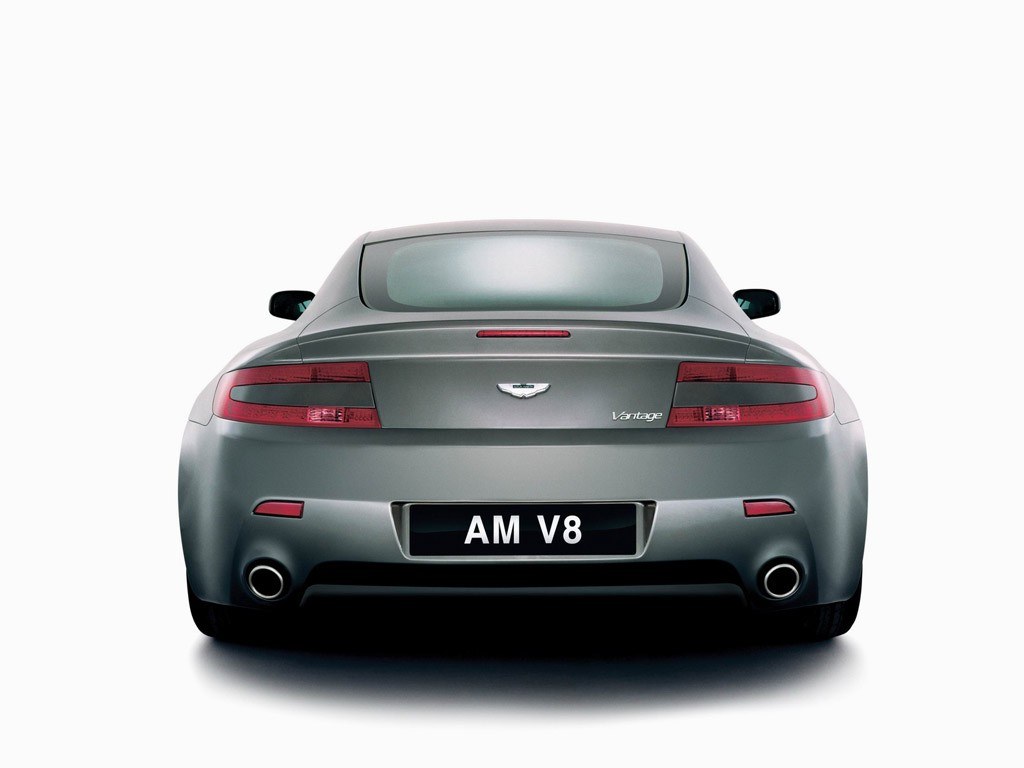 Aston Martin Vantage rear view