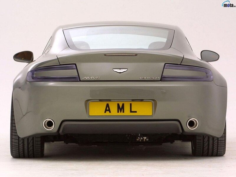 Aston Martin Vantage rear view