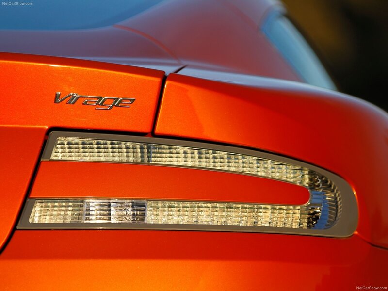 Aston Martin Virage rear detail