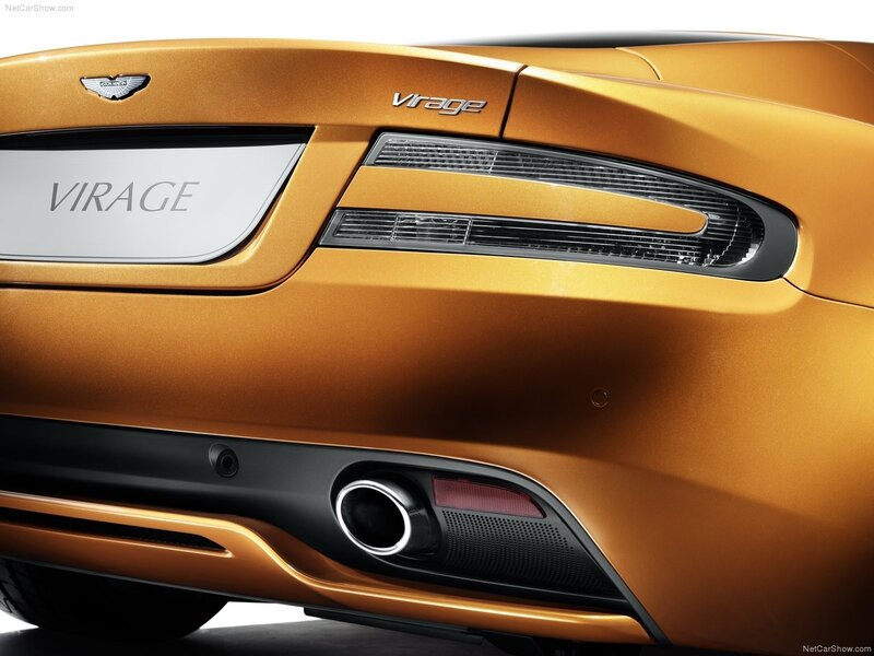 Aston Martin Virage rear view