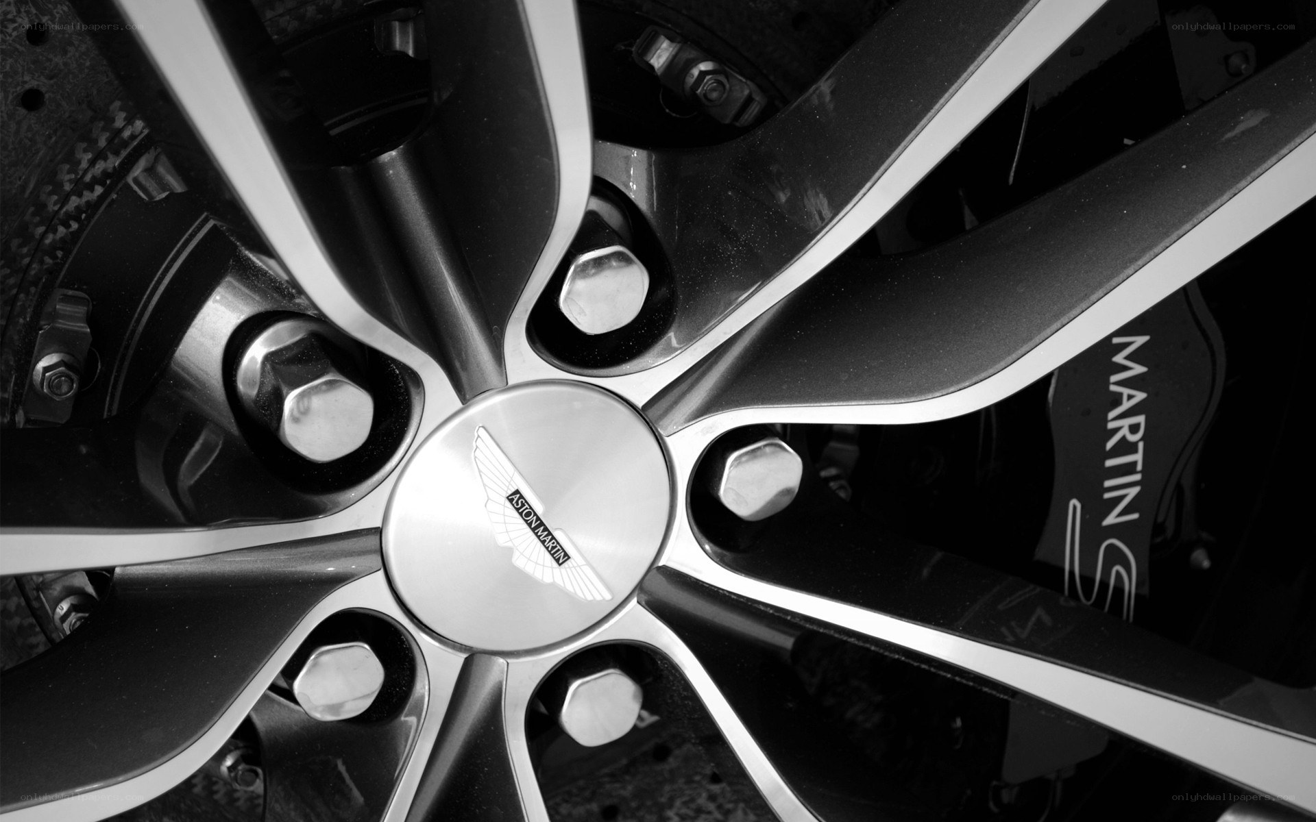 Aston Martin wheel close-up