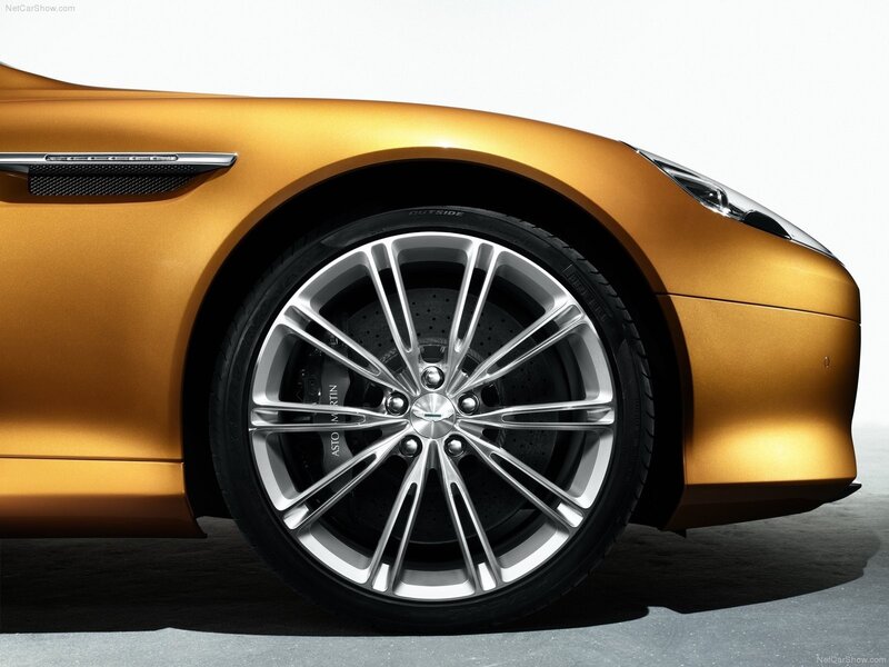 Aston Martin wheel close-up