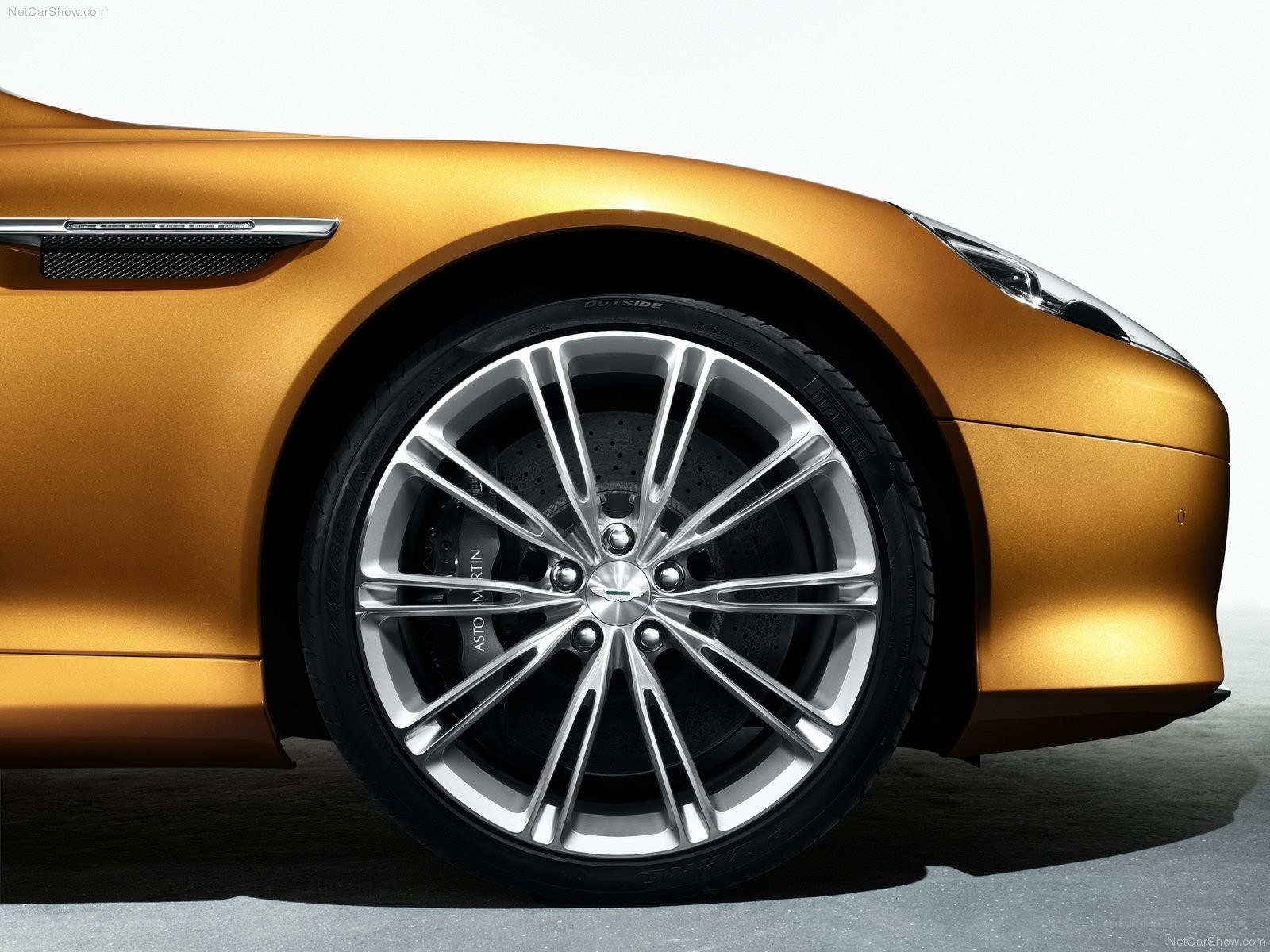 Aston Martin wheel close-up