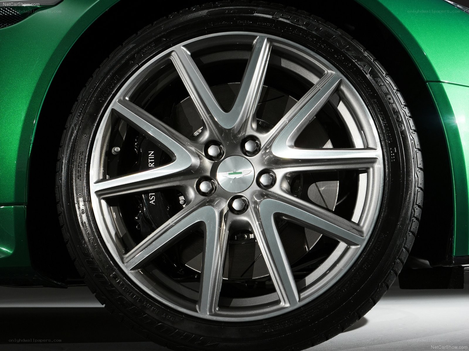 Aston Martin wheel close-up