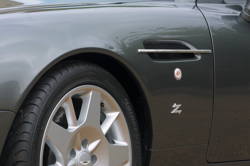 Aston Martin Zagato side view