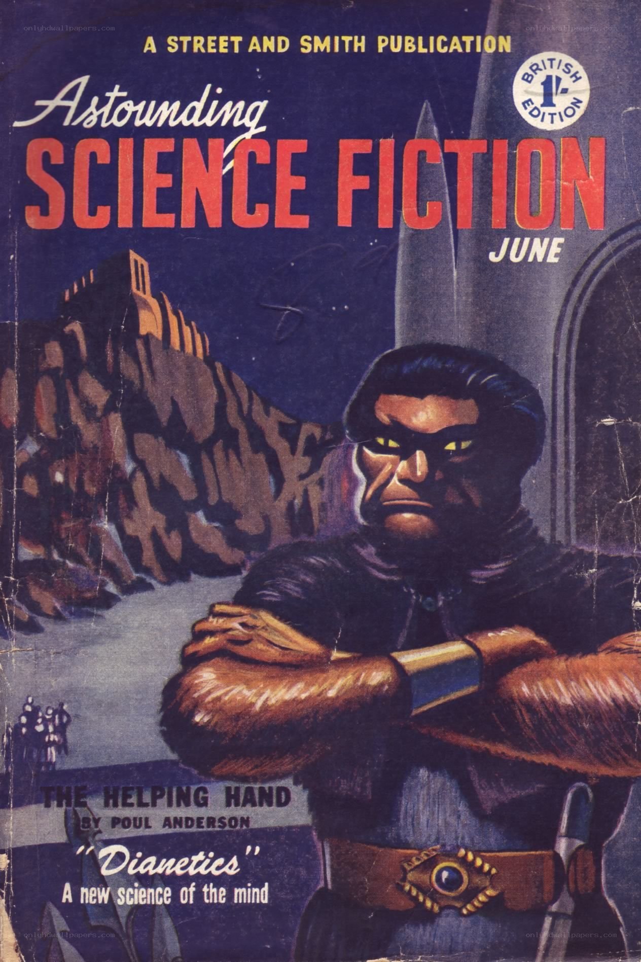 Astounding Science Fiction June cover