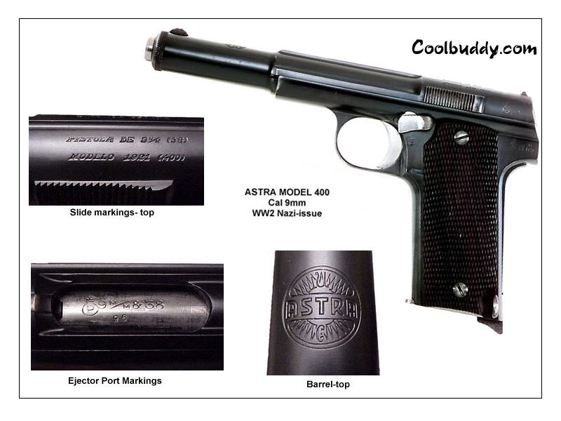 Astra Model 400 Pistol