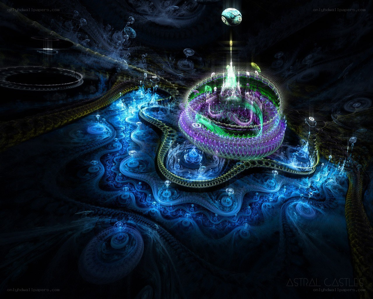 Astral Castle Fractal Art