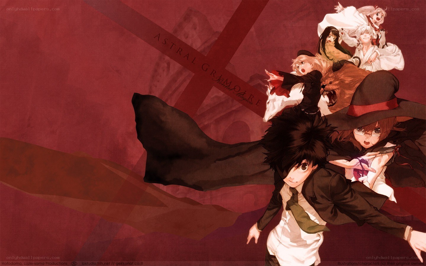 Astral Grimoire anime characters