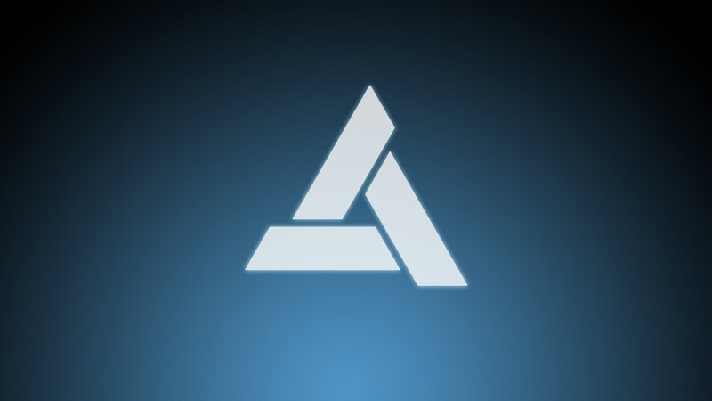 Astralis logo on blue background