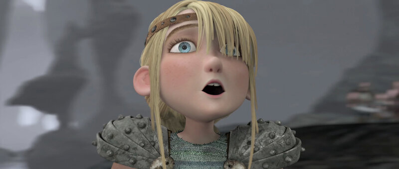 Astrid in surprise