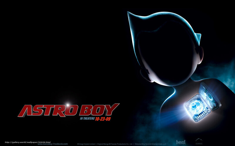 Astro Boy Character — Black