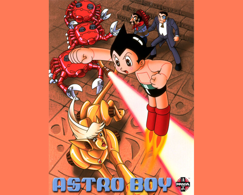 Astro Boy Fighting Robots