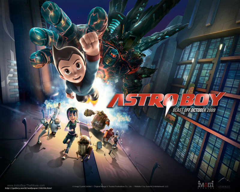 Astro Boy Flying