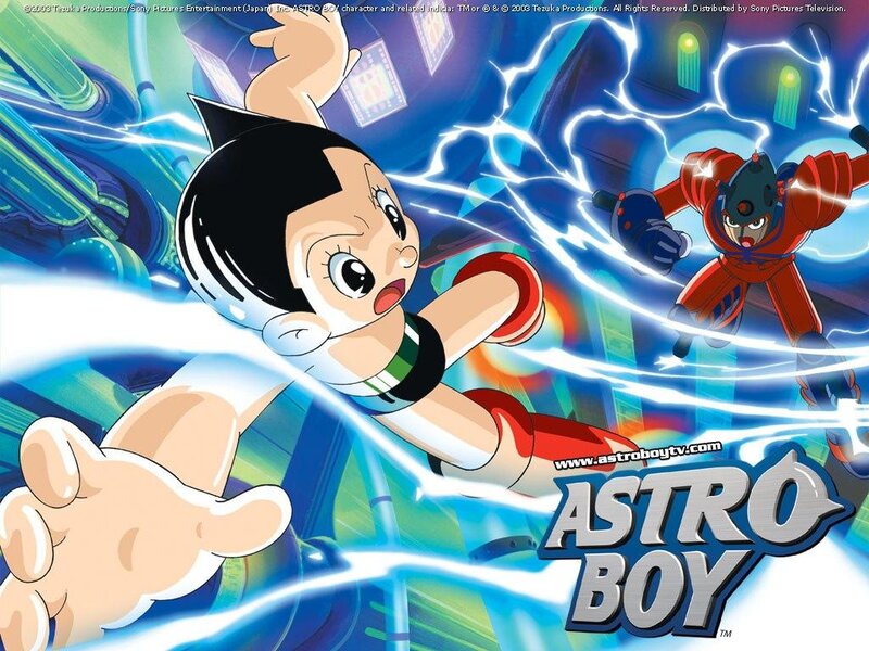 Astro Boy in Action — Blue