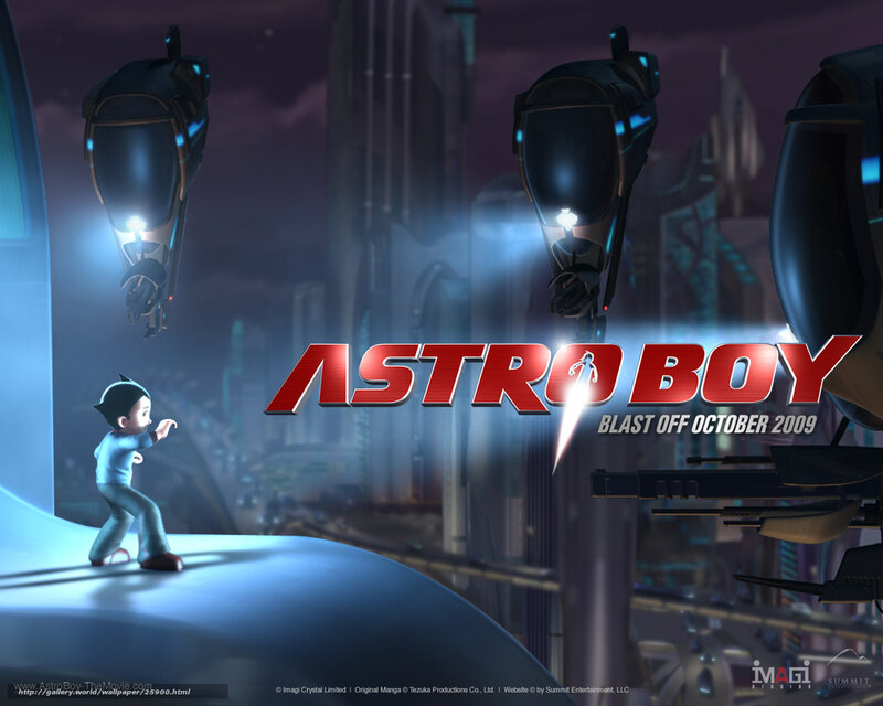 Astro Boy in City