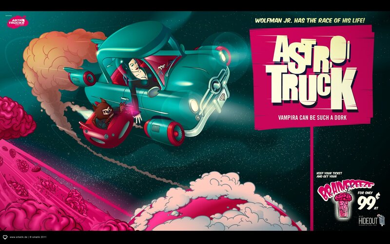 Astro Truck promotional art