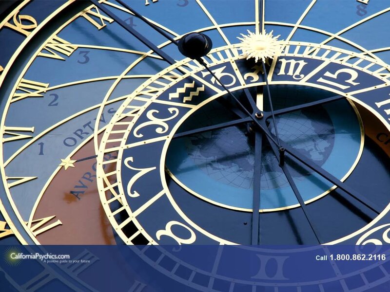 astrological clock face