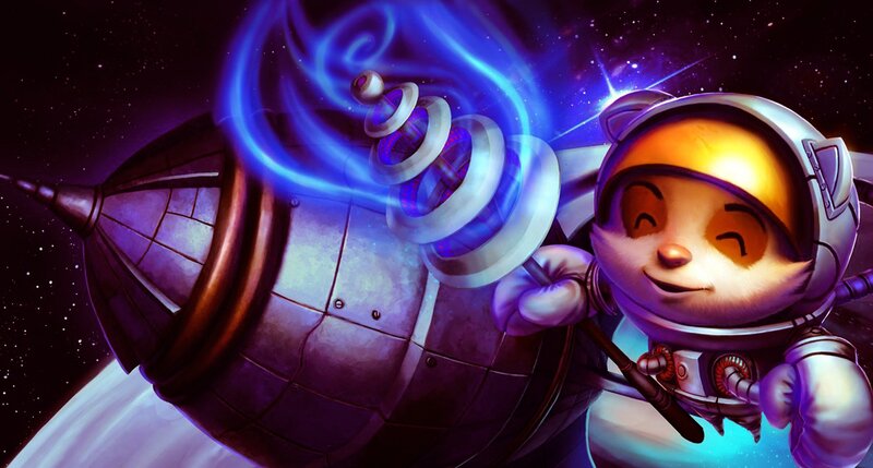 Astronaut Cat in Space — Purple