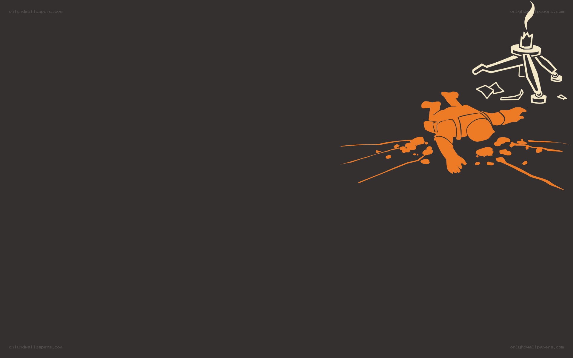 astronaut crash scene