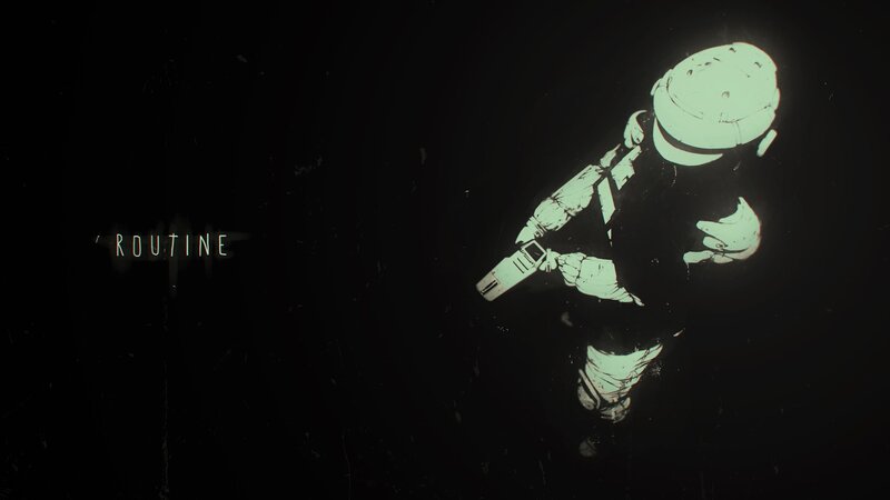 Astronaut Holding Gun