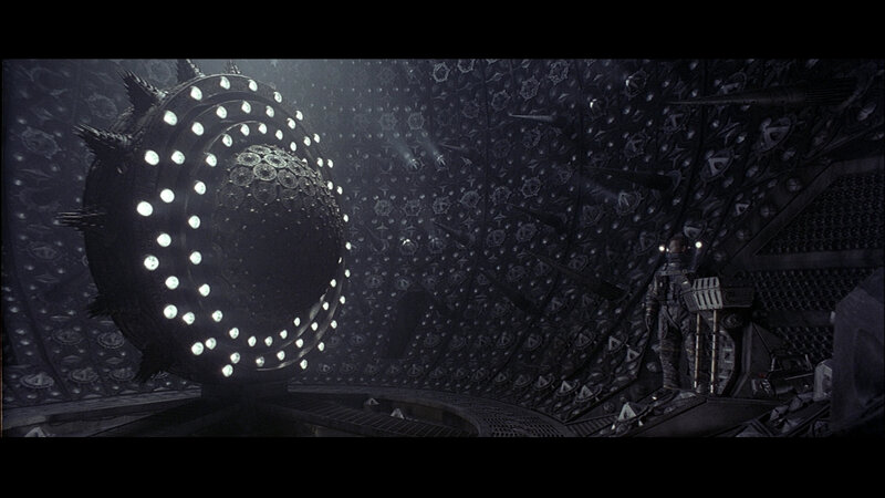 Astronaut in Alien Structure