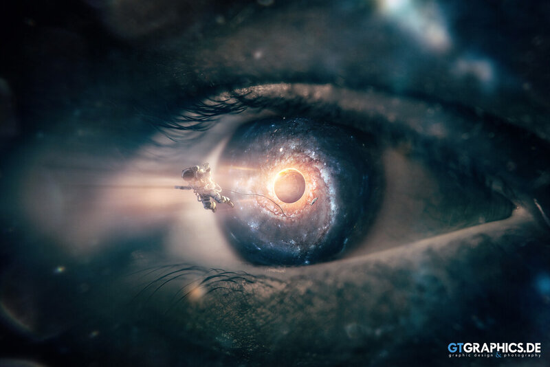 Astronaut in Eye