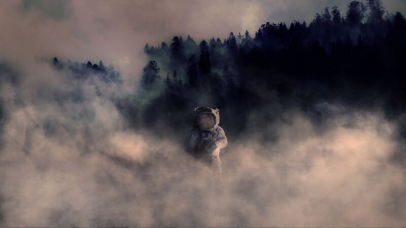 Astronaut in Fog