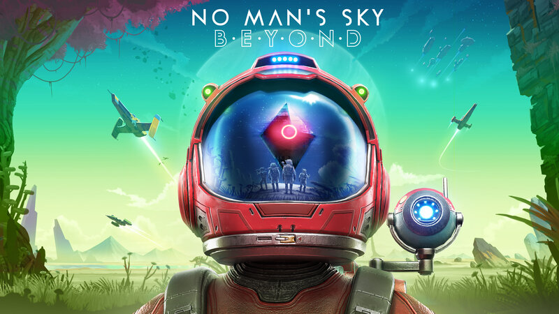 Astronaut in Helmet — Red, Adventurous
