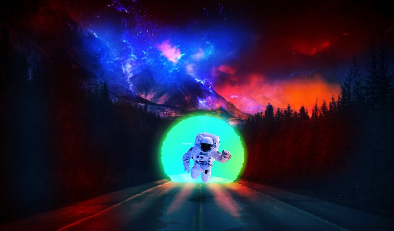 Astronaut in Portal