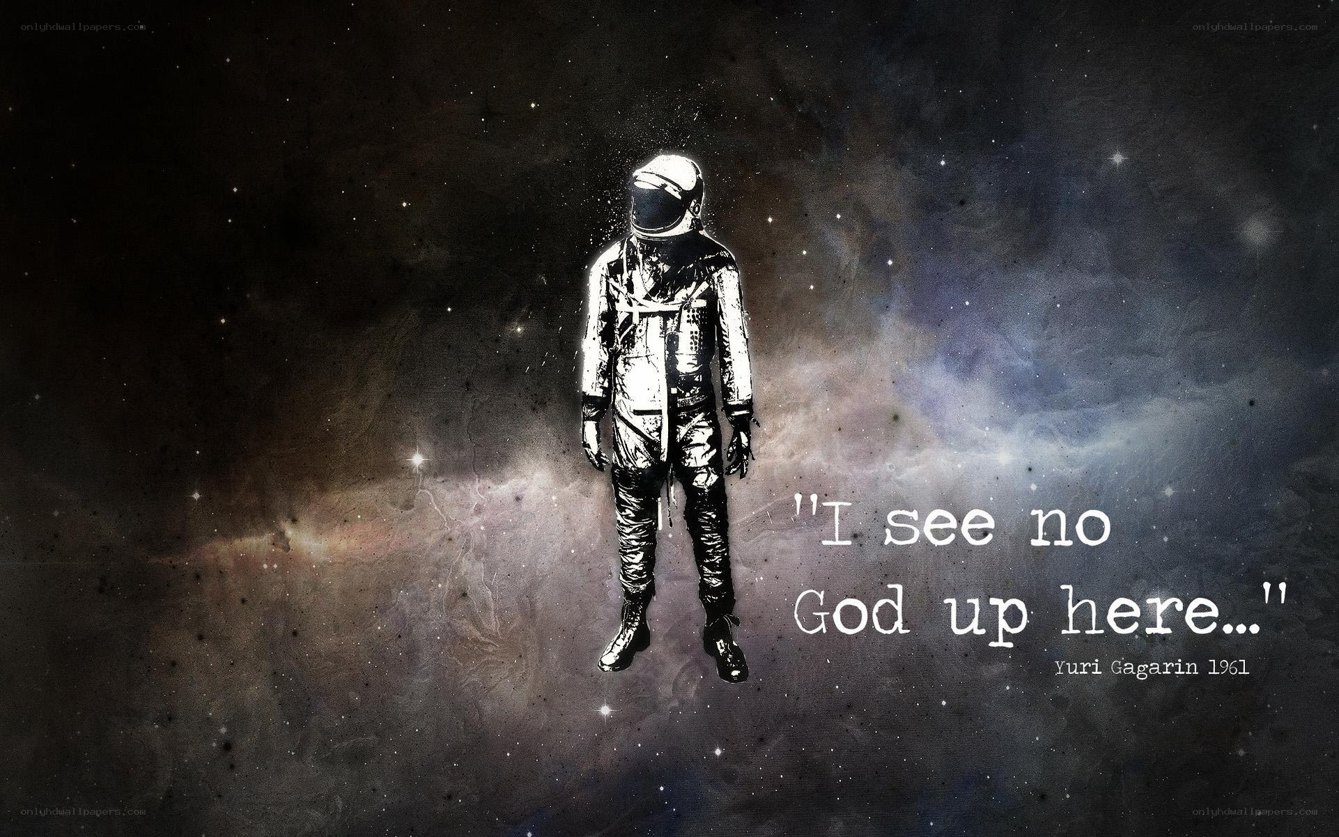 astronaut in space