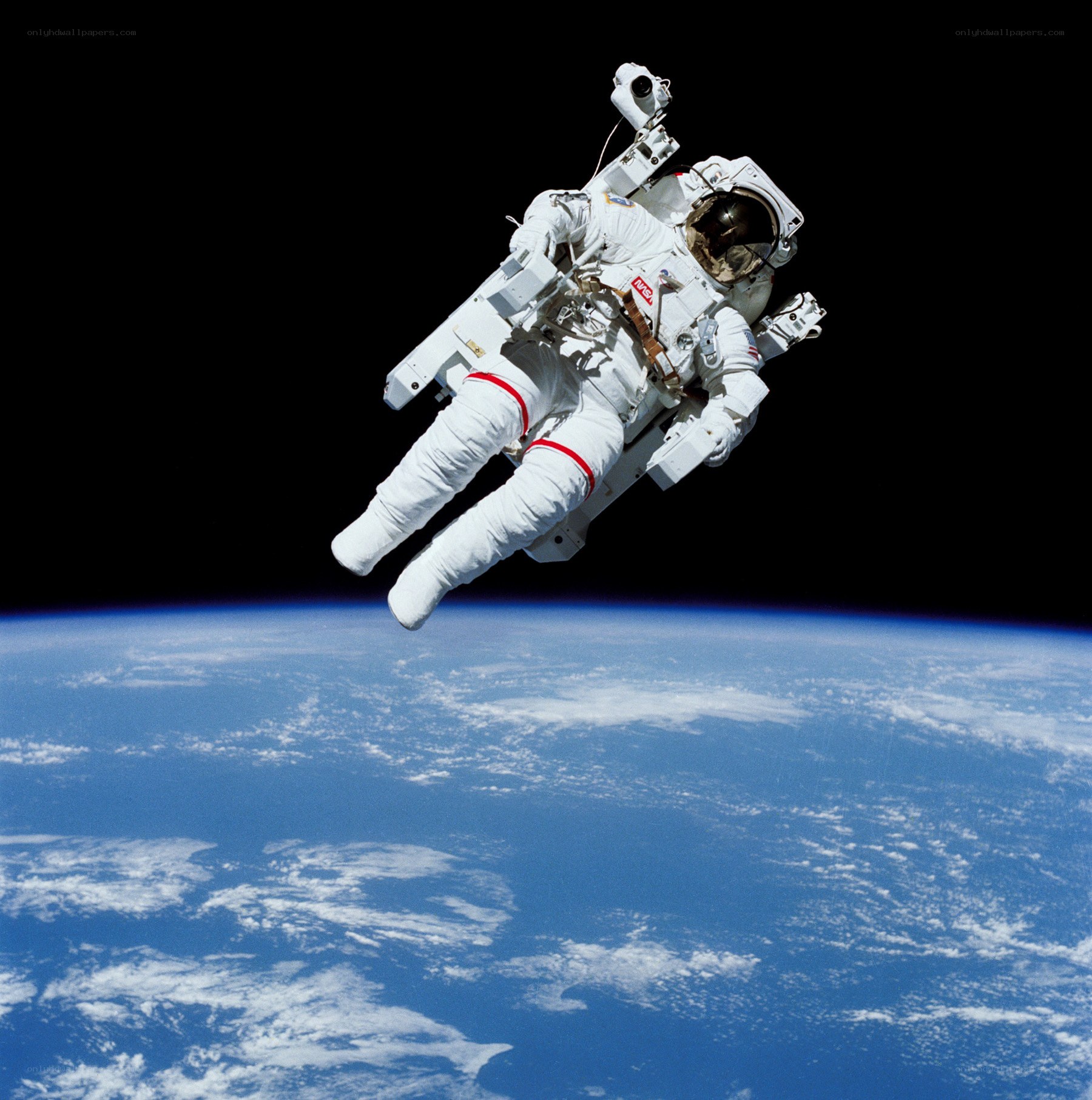 Astronaut in space