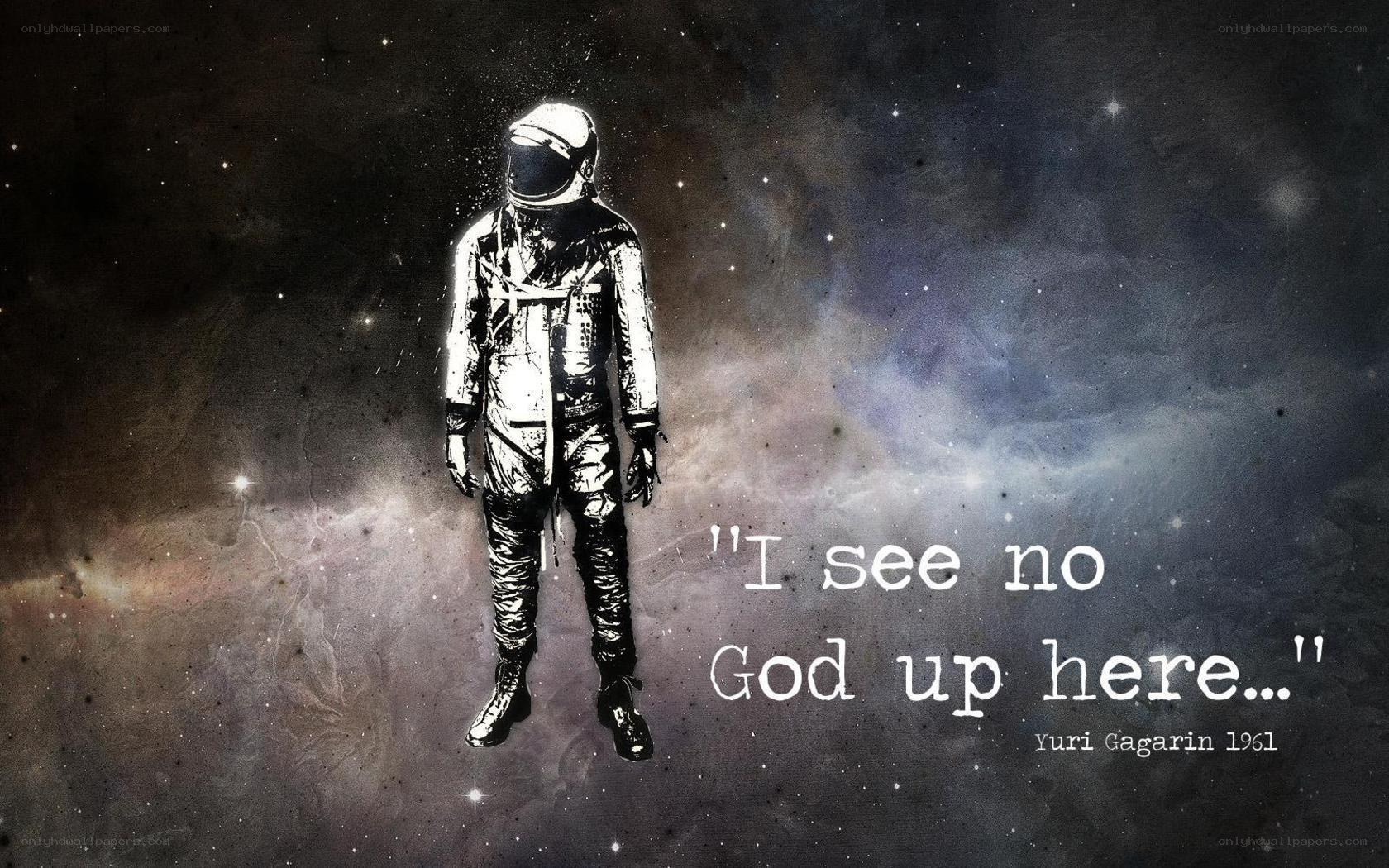 astronaut in space