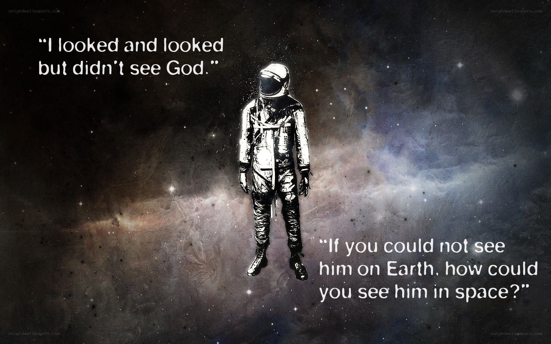 astronaut in space