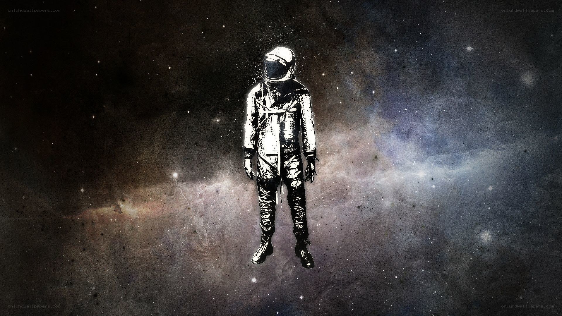 astronaut in space