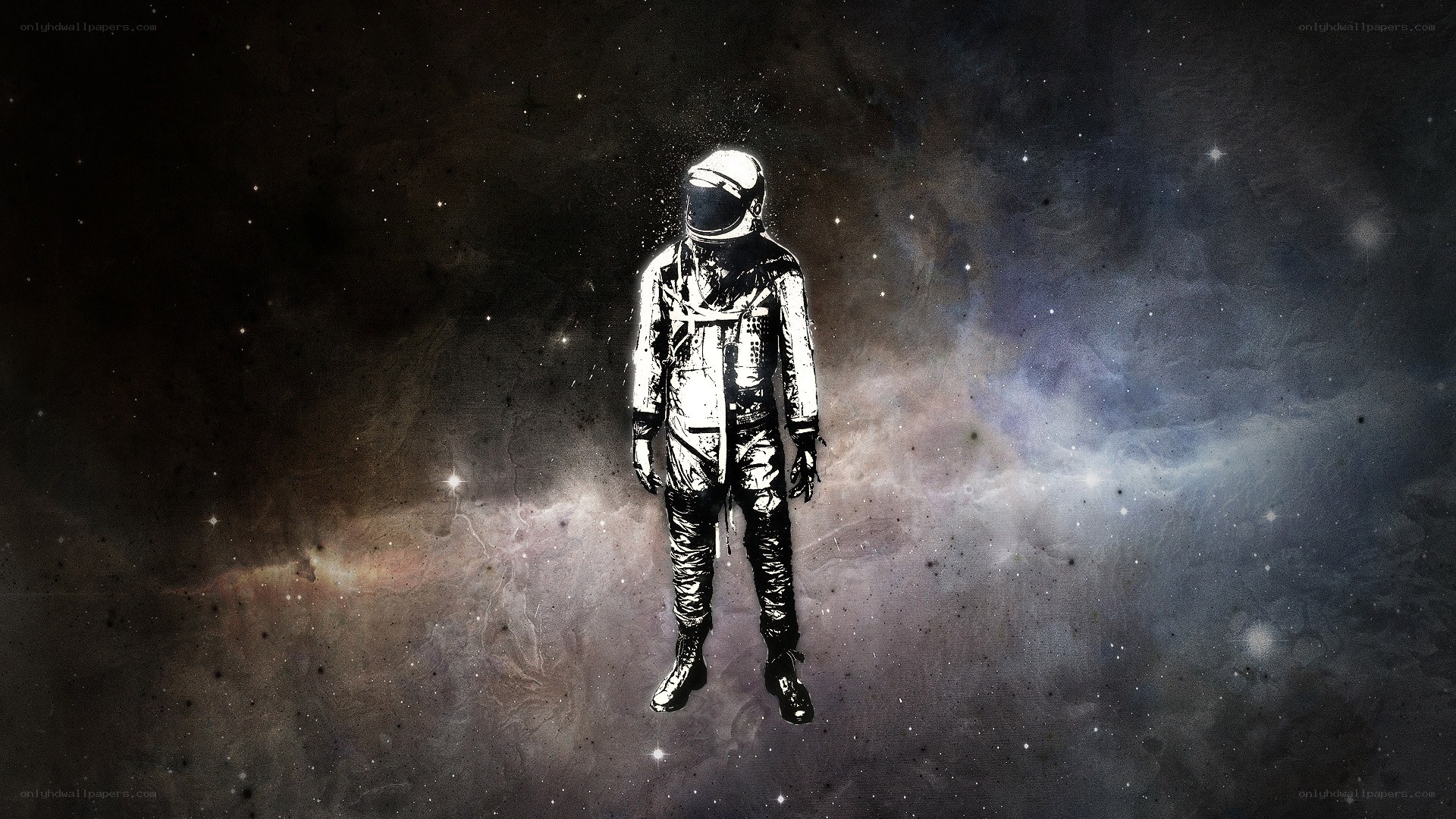 astronaut in space