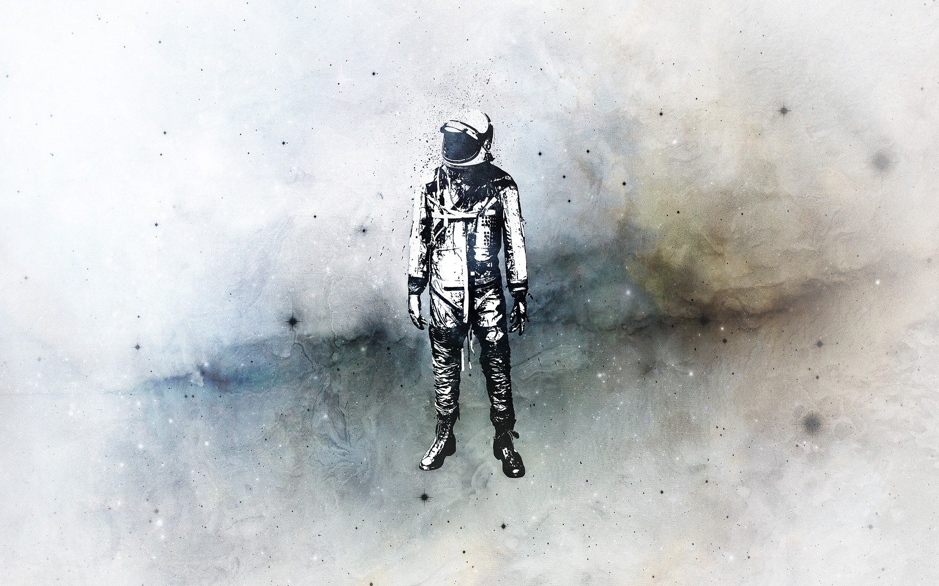 astronaut in space