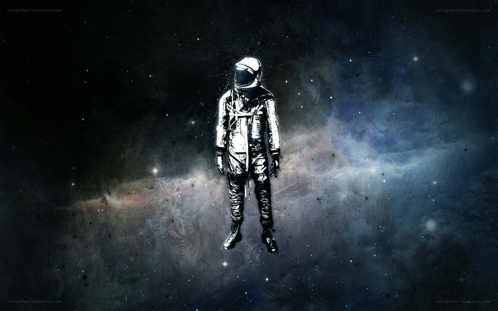 astronaut in space