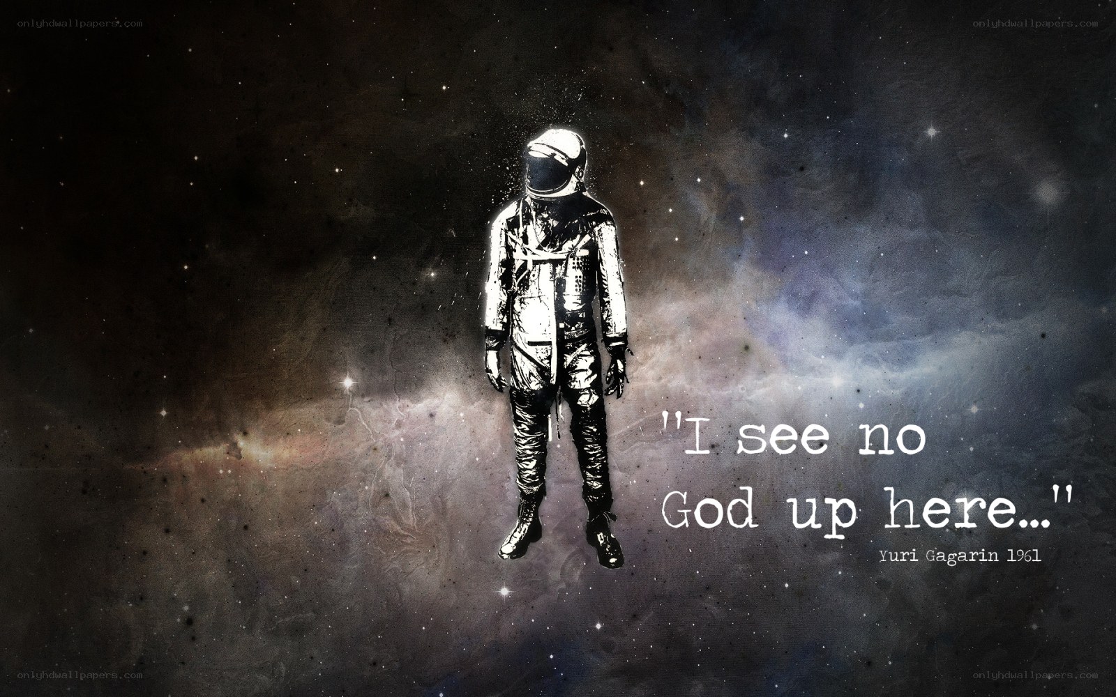 astronaut in space