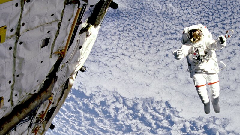 Astronaut in space